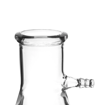 Erlenmeyer para vacío, vidrio, conector vidrio, graduado. Eisco