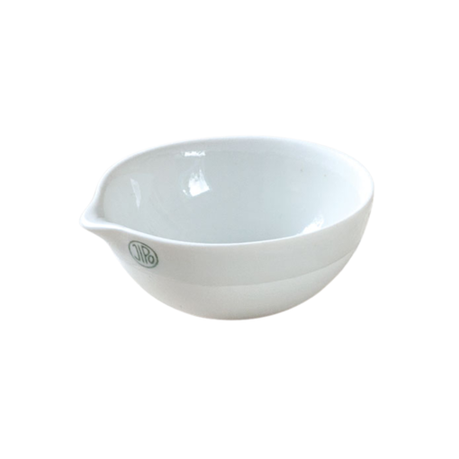 Cápsula de evaporación, porcelana, mediana. Jipo