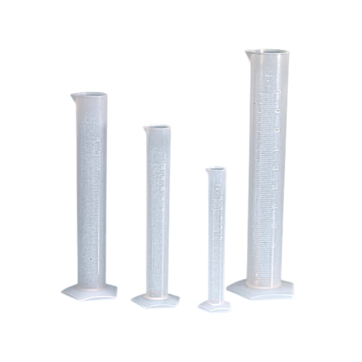 Probeta polipropileno, graduada, clase B, forma alta. Kartell