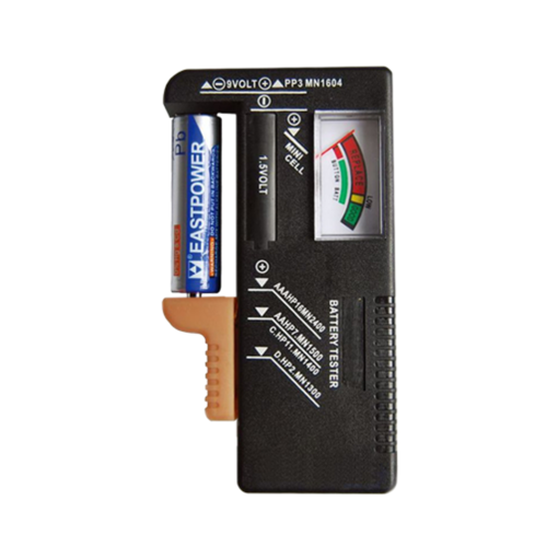 Probador para batería, análogo, x 2 uds. Brixco