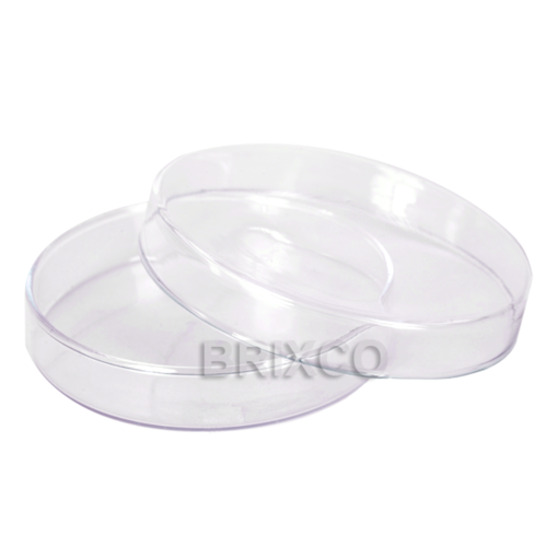 Caja Petri, vidrio, 60 x 15 mm, x 5 uds. Brixco