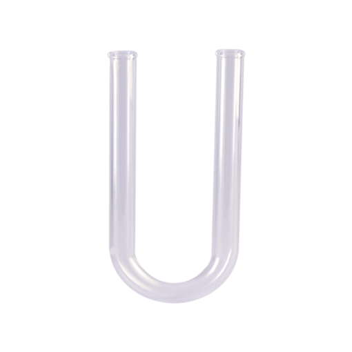 Tubo en U plano, vidrio, 15x150mm, x 4 uds. Brixco