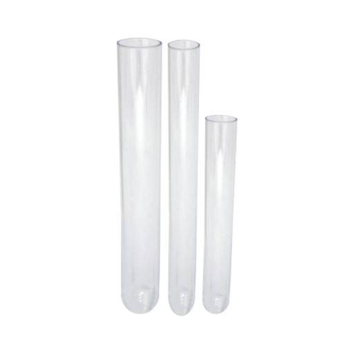 Tubo de ensayo, poliestireno, x paquete. Brixco