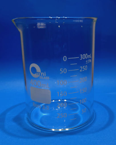 Vaso de precipitado en vidrio. Omniglass