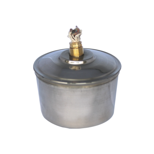 Mechero, acero inoxidable, 100 ml, x 3 uds. Brixco