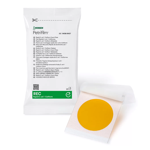 6437 Petrifilm, placas de recuento E. coli/Coliformes rápido, x 500 uds. Neogen