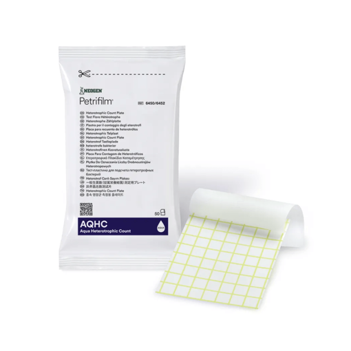 6452 Petrifilm, placas de recuento heterotrófico en agua, x 1000 uds. Neogen