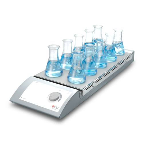 Agitador magnético, 0-1100 rpm, 10 posiciones. DLAB