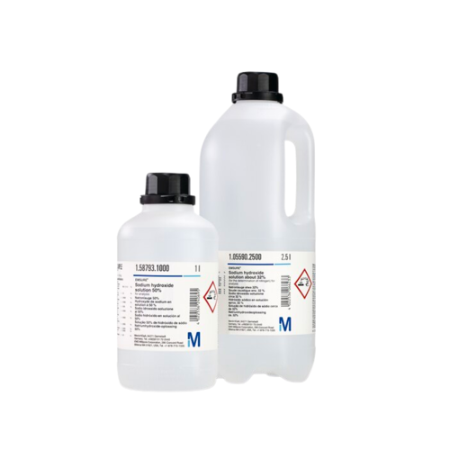 Amoníaco en solución 25%, p.a. EMSURE® ISO,Reag. Ph Eur, 2,5 litros. Merck