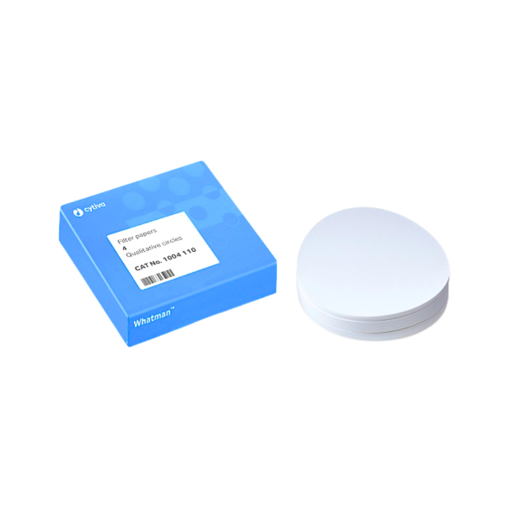 Papel filtro grado 4, cualitativo, x 100 uds. Whatman