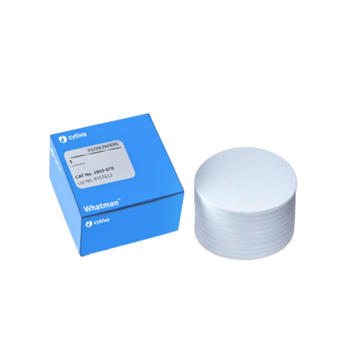 Papel filtro grado 3, cualitativo, x 100 uds. Whatman
