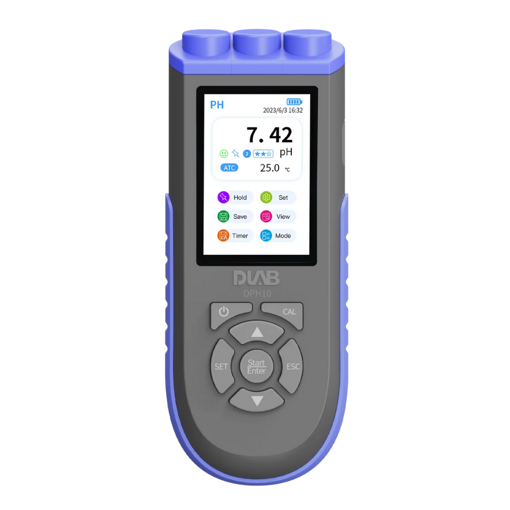 Medidor de pH, portátil, DPH10. DLab