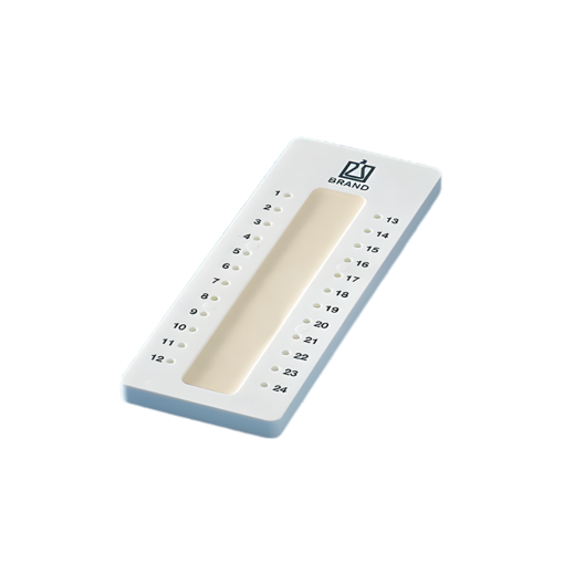 Cera de sellado para hematocrito 24 puestos de depósito. Brand