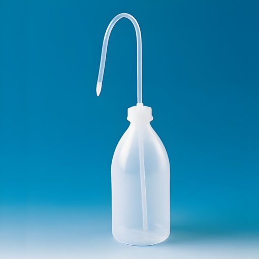 Frasco lavador, PE-LD, boca estrecha. Brand