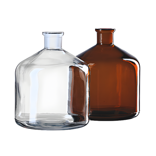 Frasco para bureta cero automático, vidrio, ámbar, 2000 ml. Brand