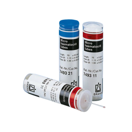 Microhematocrito, tubo x 100 Uds. Brand