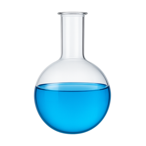 Balón, fondo redondo, línea económica. Labscient