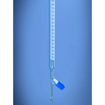 Bureta, clase AS, válvula de aguja, PTFE. Glassco