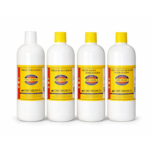 Coloración de Field Hemoparasitos completa. Bio-bacter