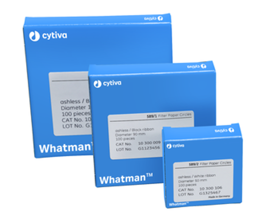 Papel filtro Grado 589/2 Cuantitativo x 100 un. Whatman