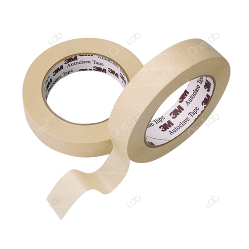 Cinta control de esterilización a vapor. 3M