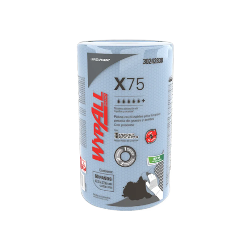 Paño limpieza absorbente, X75. Wypall