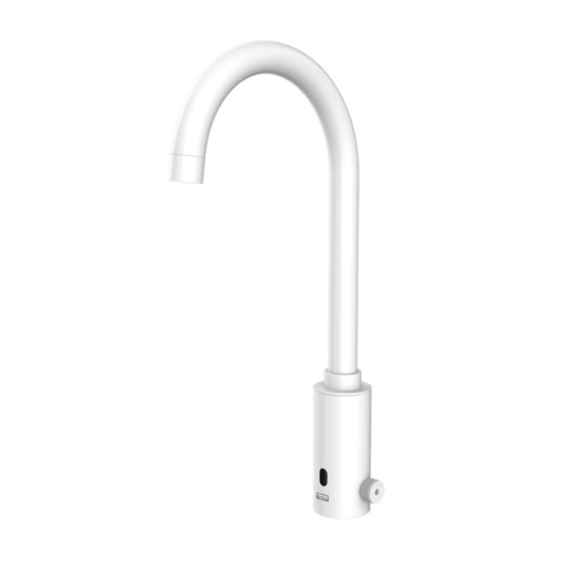 Grifo de laboratorio, sensor, cuello de cisne, una salida de agua, para mesa. TOF