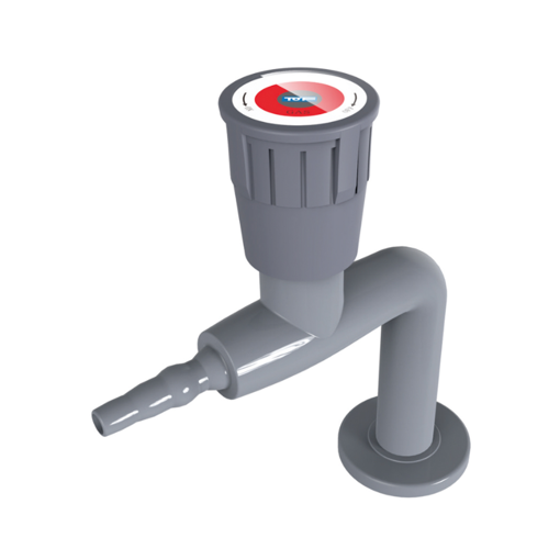 Grifo de laboratorio, una salida a gas, para mesa, KB4. TOF