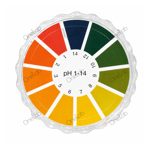 Papel indicador, rango 1-14 pH, x 5 m, línea educativo. Labscient