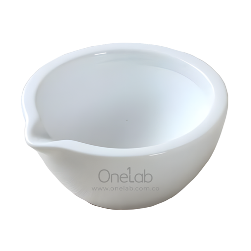 Mortero de porcelana con pistilo, línea económica. Labscient