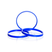 Anillo de vertido azul, GL 45, autoclavable, x 5 uds. Boeco