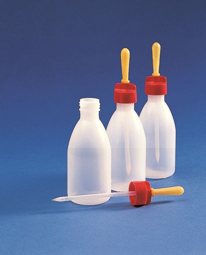 Frasco gotero, plástico, con chupa. Kartell
