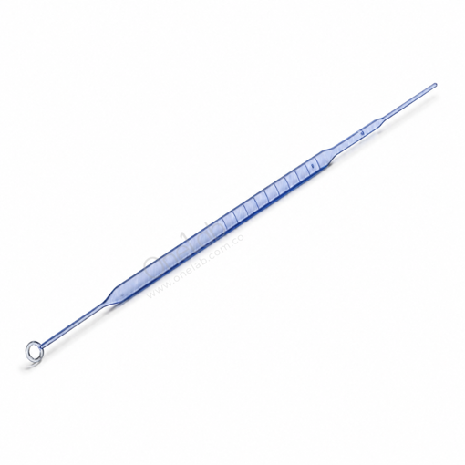 Asa bacteriológica, calibrada, PS, 10 µL, x paquete. Gosselin