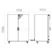 Horno, convección forzada, serie FD. Binder