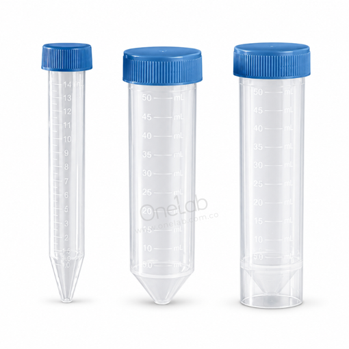 Tubo centrífuga, PP, 50 ml, tapa a rosca, no estéril, x 150 uds. Kartell