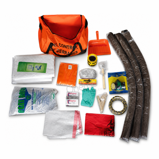 Kit control derrames químicos para 5 galones. Labscient