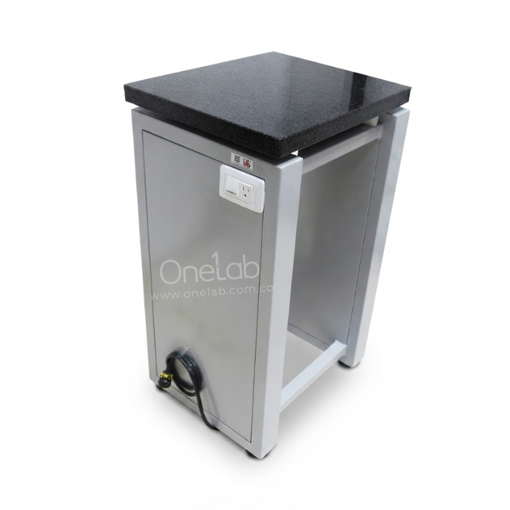 Mesa antivibraciones, acero, certificación SEFA10 - SEFA8PH. Labscient