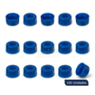 Tapa para vial, rosca 9-425, azul, x 100 uds. Labscient