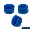 Tapa para vial, rosca 9-425, azul, x 100 uds. Labscient