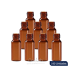 Vial para cromatografía, vidrio, 2 ml, base plana, 8-425, ND8, x 100 uds. Labscient