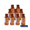 Vial para cromatografía, vidrio, 2 ml, base plana, 8-425, ND8, x 100 uds. Labscient