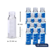 Vial para cromatografía, vidrio, 4 ml, base plana, 13-425, ND13, x 100 uds. Labscient