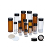 Vial para uso general, vidrio, base plana, con tapa y septa, x 100 uds. Labscient