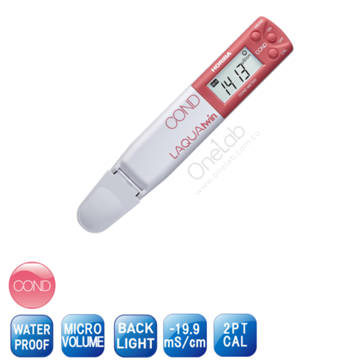 Medidor de conductividad, LAQUAtwin EC-11. Horiba