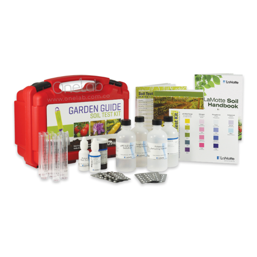 Kit de análisis de suelo para jardinería. LaMotte