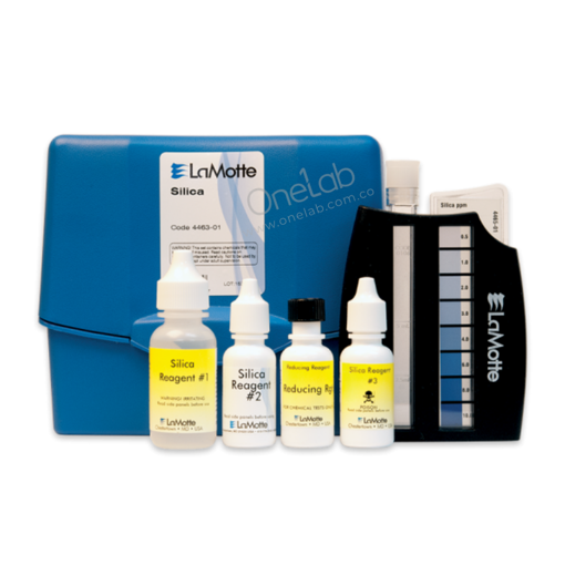 Kit de prueba para análisis de sílice, 50 pruebas. LaMotte