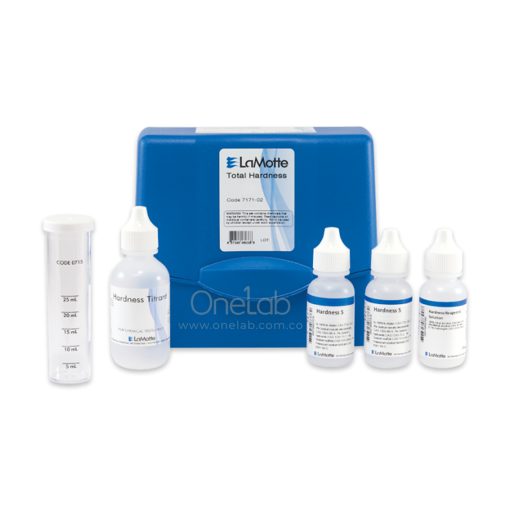 Kit de prueba para análisis de dureza total, 50 pruebas. LaMotte