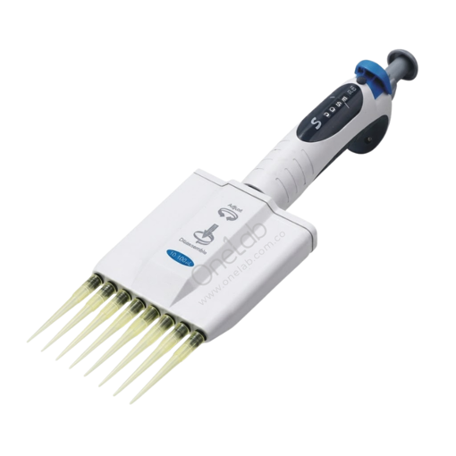 Micropipeta automática, volumen variable, 8 canales. Giant