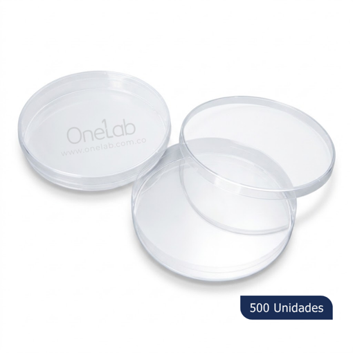 Caja de Petri, PS, 90×15 mm, x 500 uds. Bio-Seen