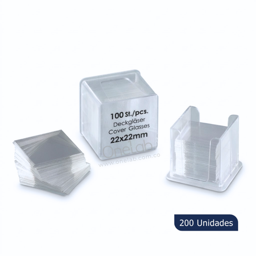 Lámina cubre objeto, x 200 uds. Citoglas